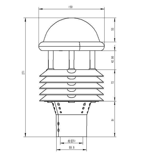六要素超聲波微氣象儀 六要素超聲波微氣象儀