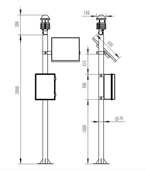 十要素超聲波氣象站 十要素超聲波氣象站