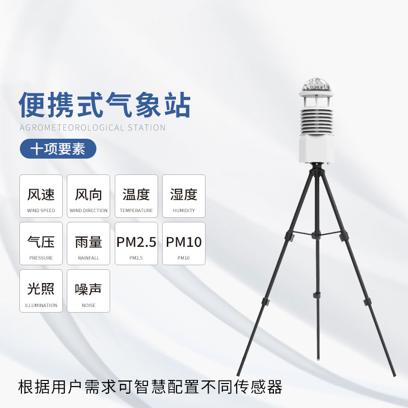 便攜式應急氣象站