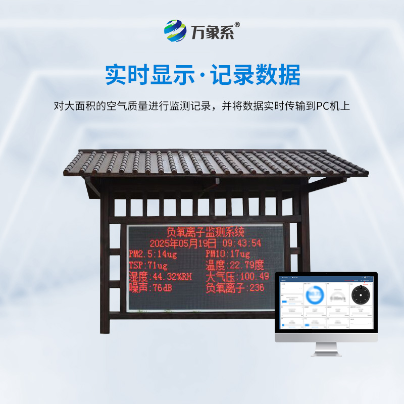 自然之饋的守護(hù)者：公園負(fù)氧離子監(jiān)測系統(tǒng)